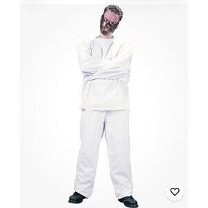 Fun World Men's Restraint Costume One Size White 1158 Hannibal Lecter Halloween